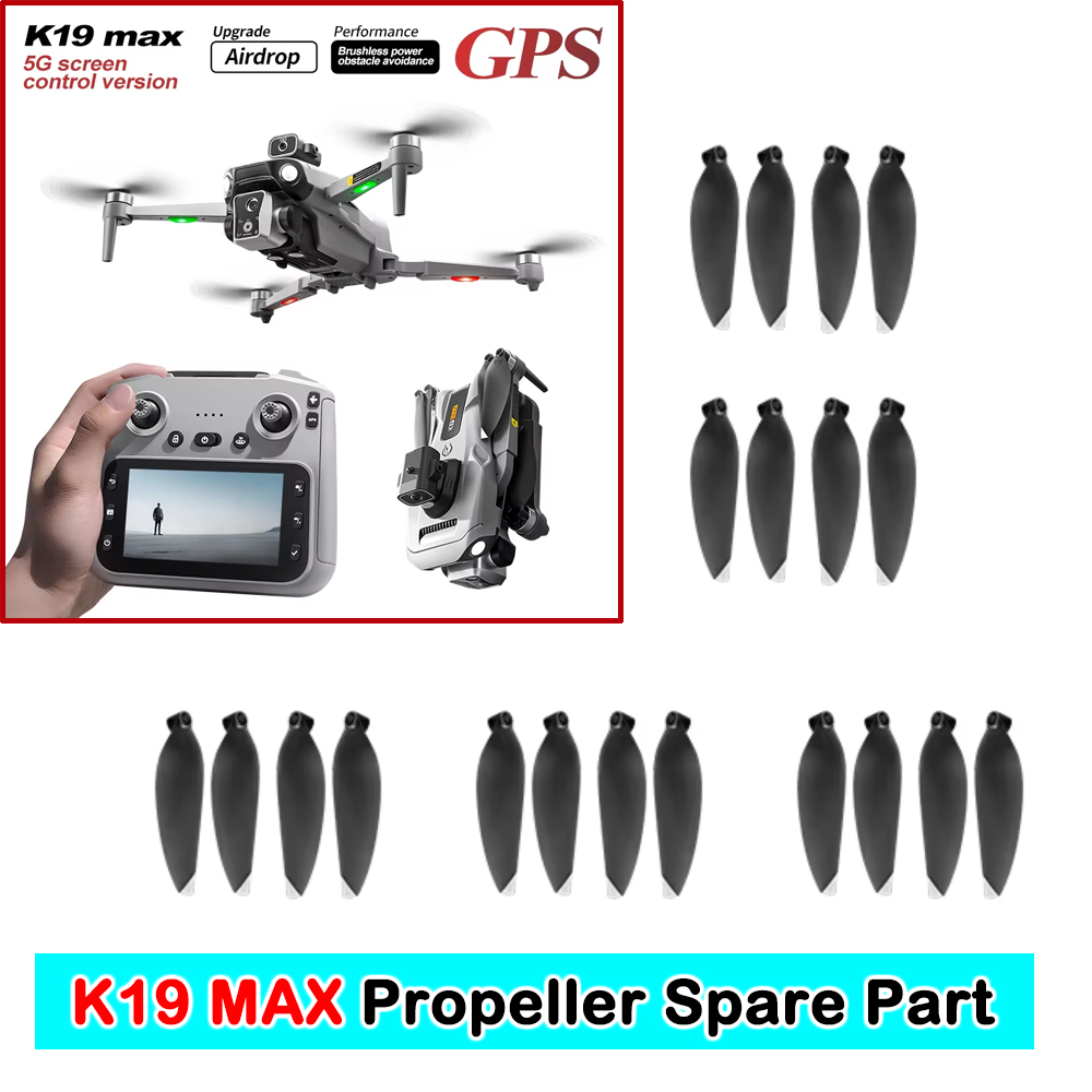 Drone Kit Beginner - K19 Max GPS Drone sans brosse