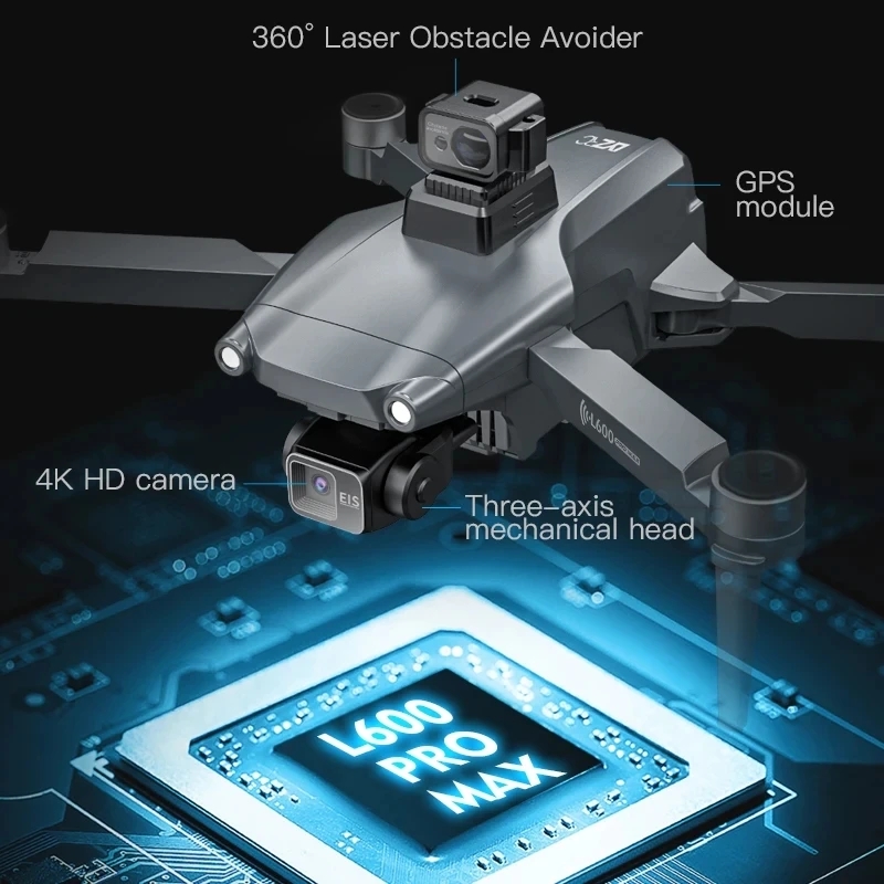 Drone GPS professionnel L600 P - Drone Kit Professional avis et prix